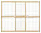 MidWest Homes for Pets Modell 2932WWM-2 Haustier-Absperrgitter, Sicherheitstor, 81 cm hoch, ausziehbar von 74–127 cm Breite, Holz