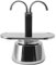 Tomotato 2 Tassen Kaffee Perkolator, 100 ml Edelstahl Mini Express Moka Kanne Doppelrohr Mokka Pot Klassische Italienische Espressokocher für Zubereitung Kaffee
