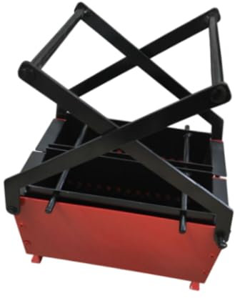 Milageto Máquina para Hacer briquetas de periódico Prensa para briquetas de Papel Prensa Manual para Papel Usado fácil de ensamblar para Uso en Exteriores Uso