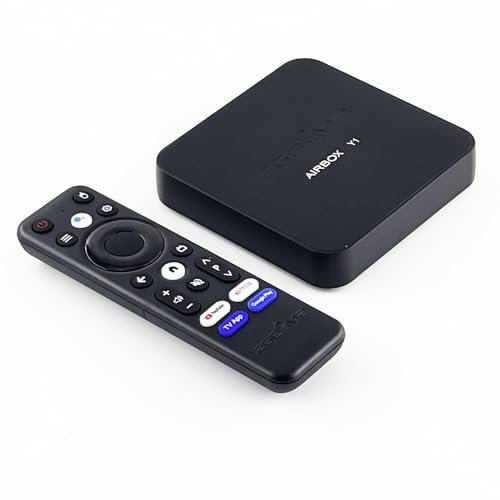 4K UHD HEVC H.265 Streaming Box ZGEMMA AIRBOX Y1 Android TV Box with Boothtooth 2G RAM 16G Flash