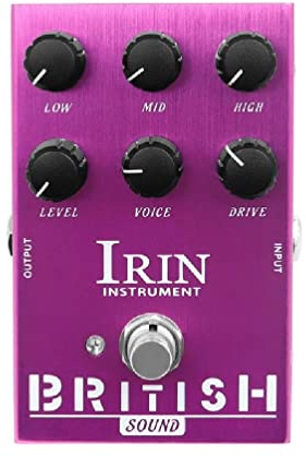 Single Block Amp Simulator Pedal Rock Ljud Gitarr Effekt Ljud Overdrives Gitarr Effektpedal Gitarr Ljudeffektpedal Digital Delay Pedal/1301