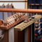 GmeDhc 1 Pezzo Portacinture, Gancio per cintura in legno, Organizzatore per Cinture con Gancio, Ganci per Cintura per Cravatta, per Cinture, Sciarpe, Cravatte