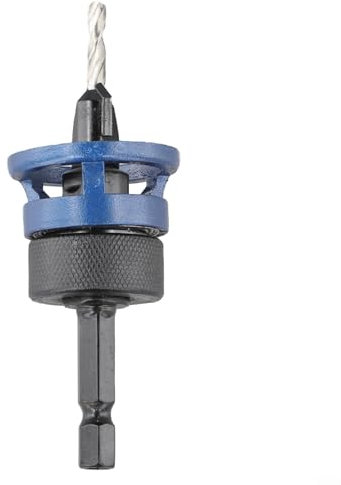 Broca de vástago de diseño elegante de 9 5 mm, potente herramienta avellanada hecha para trabajos de carpintería de precisión (9.5 x 3.5)