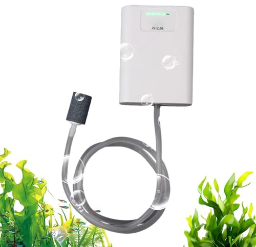 Fiskesyrepump Stabil Syreproduktion I Akvarium | Batteridriven Akvarieluftpump För Sportfiskare, Djurhållare, Hobbyister, Trädgårdsfontäner, Bondgårdar, Husbilar och