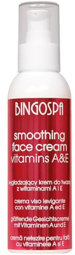 Crème lissante pour le visage avec vitamines A et E 135 g. BINGOSPA