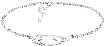 Sofia Milani - Bracciale da Donna in Argento 925 - Ciondolo a Piuma Ala - 30238