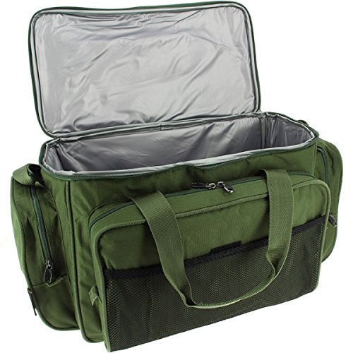 DNA Leisure NGT Choose from Menu Carp Coarse Fishing Green Insulated Carryall Bait Tackle Camping Overnight Bag Brewbag Regular or Large (709 Insulated)