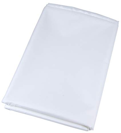 Tela de difusión fotográfica de 15 x 5 pies/4,5 x 1,5 metros, nailon, seda, color blanco, sin costuras, para cajas blandas, tienda de campaña de luz y modificador de control de iluminación DIY