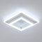 DELIPOP Plafoniera LED, Lampada da Soffitto 30W 3600LM, Lampadario LED Soffitto Quadrato per Camera da Letto, Bagno, Cucina, Corridoio, Bianco Freddo 6500K
