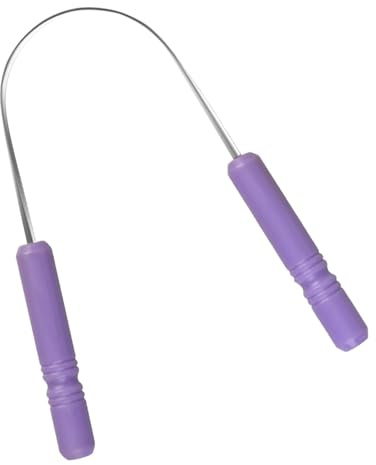 Raschietto per la pulizia orale profonda, ergonomico per la pulizia della lingua, strumento per raschiare la lingua dei bambini, portatile, facile da usare, 12 x 7,5 cm, per igiene orale o rinfrescare