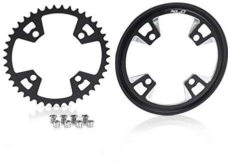 XLC Kettenblatt für Bosch Systeme CR-E02 schwarz, 46 Zähne, inkl. Cover