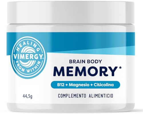 Vimergy Brain Body Memory* – 8 Types of Brain Actions - Contains Magnesium, Citicoline, B12 – Clean, Fast-Absorbing Formula – Non-GMO and Gluten Free