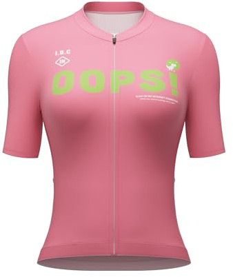 INBIKE Cykeltröja, cykeltröja, dam, sommar, kortärmad med 3 fickor, andas, snabbtorkande, cykelsport, kvinnor, WW585, lila, L