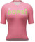 INBIKE Radtrikot Fahrradtrikot Rennradtrikot Damen Sommer Kurzarm Fahrradbekleidung Frauen mit 3 Taschen Atmungsaktiv Schnelltrocknend Fahrradsport Rosa L
