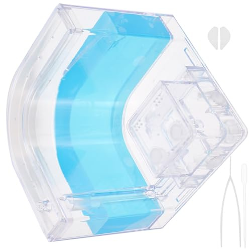 Homoyoyo Ants Farm Plastic Nest Box Blue Ecological Ant Breeding Castle Science Educational Observation Kit and Adults