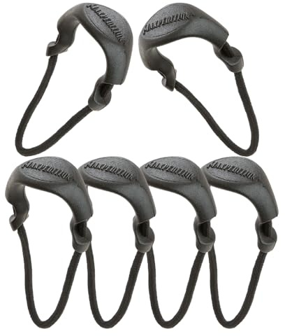 Maxpedition Large Zipper Pulls Pack Of 6 Luggage Tag, 4 cm, Black