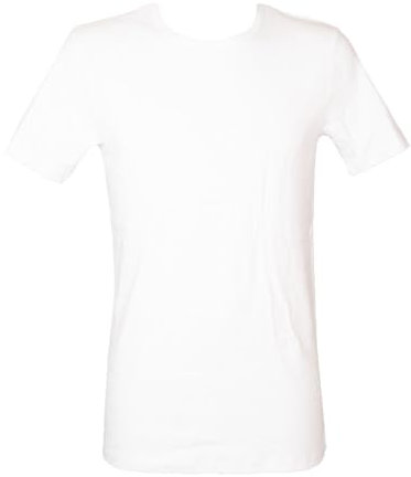 RAGNO T-Shirt Maglia Intima Uomo Cotone Invernale Interlock Biologico Manica Corta Girocollo Articolo 604477 BIO Cotton MC, 983 White - Bianco, M