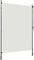 Tidyard Senkrechtmarkise Vertikalmarkise Sonnenmarkise Balkonmarkise Balkonrollo Seitenzugrollo Thermorollo Klemmrollo Sonnenschutz Sichtschutz für Balkon Terrasse, 150 x 270 cm Creme