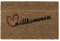 andiamo Fußmatte Kokos bedruckt - ideal als Fußmatte Outdoor Schmutzfangmatte oder Kokosmatte - Fußmatte außen pflegeleicht mit rutschhemmender Rückseite 40 x 60 cm Willkommen