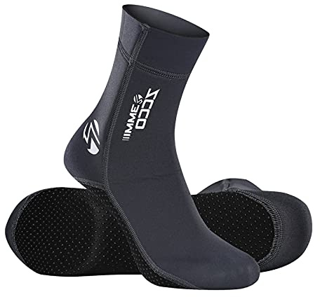 ZCCO Våtdräkt strumpor 3 mm neopren strumpor för män kvinnor dykning snorkling simning surfing vatten sport