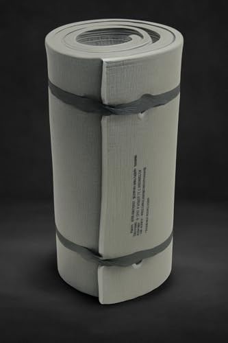 Extra Thick Foam Roll Sleeping Mat – Waterproof Thermal Camping Mat | Lightweight Outdoor Hiking, Bushcraft, Backpacking & Festival Sleeping Pad Charcoal Grey