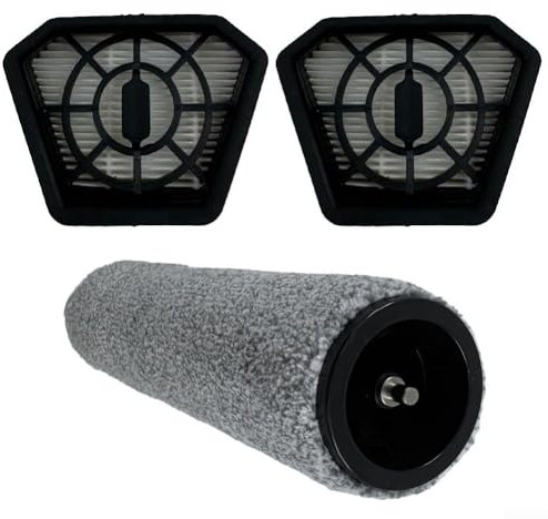 Eawfgtuw Kit di ricambio con spazzola a rullo e filtro per aspirapolvere Redkey W13 wireless Wet Dry con spazzola per lanugine e filtri cattura polvere