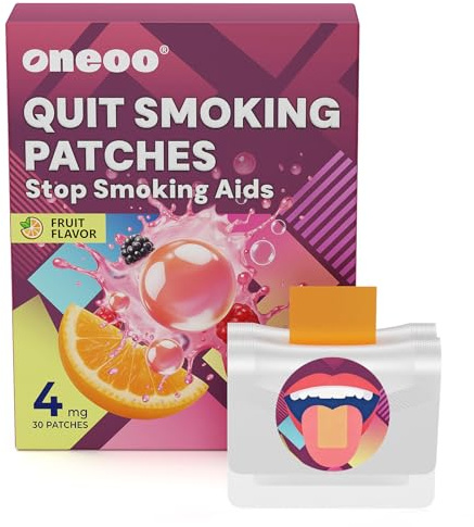 Nicotine Oral Strips, Fast-Absorbing Quit Smoking Strips 4mg, 30 Count Stop Smoking Aid with Behavioral Support Program, Fruit Flavored Nicotine Replacement lozenges, Helps Control Cravings