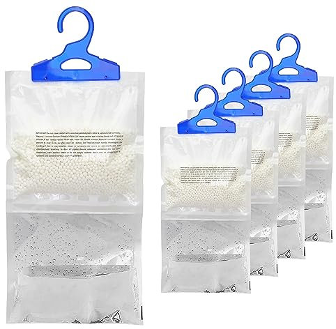 Taylor & Brown Pack of 30 Hanging Wardrobe Dehumidifier, Condensation Remover, Moisture Absorber, Dehumidifiers for Damp, Mould, Moisture in Wardrobe, Bedroom, Caravan, Bathroom, Basement