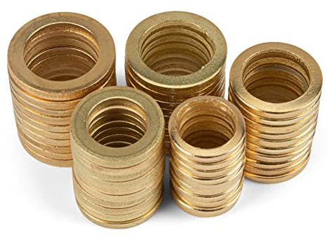 Haerd Group 50 anneaux de serrage / Ø 9/10/11/12/13 mm / acier/rondelles/rondelles