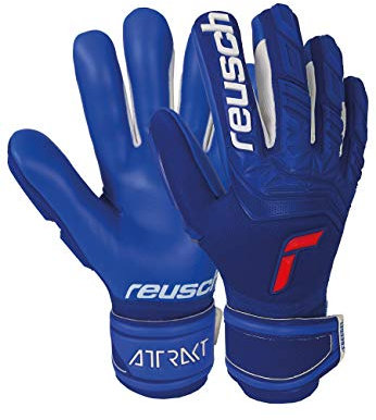 Reusch Unisex Torwarthandschuhe Attrakt Freegel Silver deep Blue/deep Blue 9.5