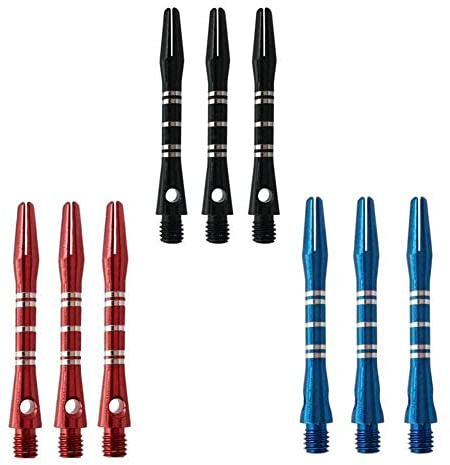 BVSPA 3Pcs Universal Aluminium Alloy Dart Shafts 35mm Aluminum Outdoor Stem Darts D8M3 Accessories Shafts Game Rod Indoor