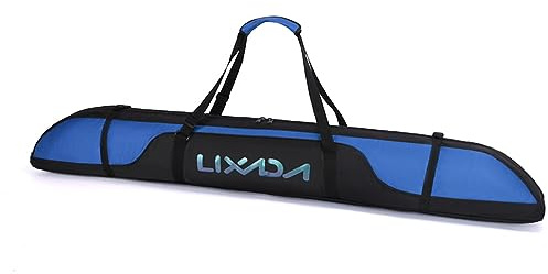 Lixada Ski Resväska, Oxford Tygväska för Snowboard med justerbar axelrem
