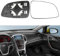 ANBOO Spiegelglas Rechts für Opel Astra H 2004-2008 13300626/13300627 Außenspiegel Glas Beheizbar Asphärisch Spiegelglas Rechts Beifahrerseite Spiegelglas Ersatz