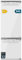 Cecotec Frigorífico Combi Integrable 341 L Bolero CoolMarket Combi BI-D FLW 341, Clase E, Total NoFrost, Full LED Wall, Fresh Zone Plus, Compresor Inverter Plus, Fast Cooling & Freezing, 193,7x69cm.
