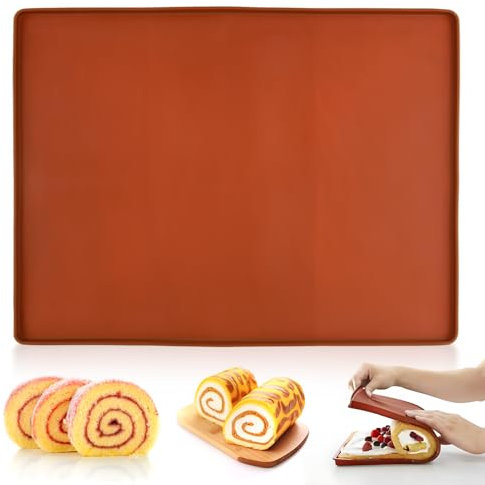 Tappetino Microforato Per Forno,tappetino in Silicone, Tappetini Da Forno 30x40cm Tappetino Da in Con Protezione Da Versamento Per Torte Cottura Ideale Per Panettieri Dilettanti Profes