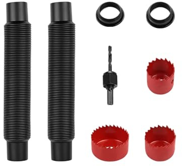 Desviador De Bajante Para Barril De Lluvia - Accesorios De Adaptador Impermeable - Conector de Desviador de Agua de Lluvia,Partes Y Accesorios Para Limpieza Exterior, Jardín, Riego Y Ahorro De Agua