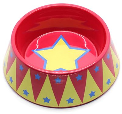 HAYPIGS Guinea Pig Toys and Accessories - Circus Themed FOOD CRAVING TAMER Guinea Pig Bowl - Small Animal Food Bowl