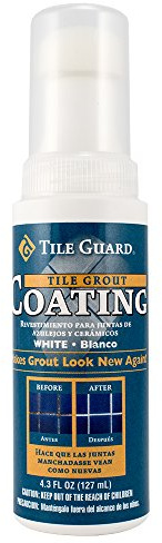 Homax Grout Coating, White, 4.3 oz, Tile Guard Grout Restoration
