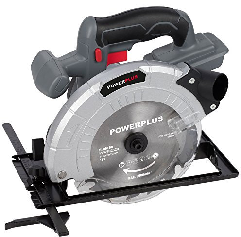 Power Plus POWEB2520 4000 RPM 18 V Li-Ion Sega circolare 18 V, Li-Ion, nero, grigio, acciaio inossidabile)