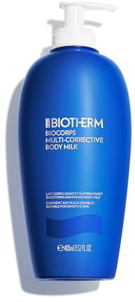 BIOTHERM Life Plankton Body Milk, Latte Corpo Multi-Correttivo, Nutriente e Levigante, Pelle Più Elastica, Adatto alle Pelli Sensibili, Con Life Plankton e Burro di Karité, Omega 6 e Omega 9, 400 ml
