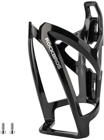 ROCKBROS Bike Water Bottle Holder Ultra-Light Bicycle Bottle Cages with Screws Tool, Universal Bike Cup Holder Rack for Road MTB Bikes…