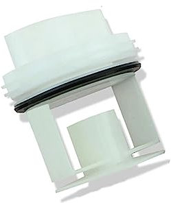 Tvättmaskinstillbehör，Tvättmaskin Vattenpump Filter Nätstoppknopp，Kompatibelt for Bosch，Tvättmaskinstillbehör Byte