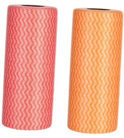 Amosfun 2rollen Küchentücher Einweg-waschtücher Vlies-einweg-küchentücher Einweg-geschirrtücher Küchentücher Für Reinigung Von Geschirr Und Küchengeräten