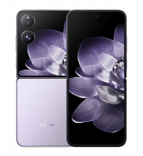 Xiaomi Mix Flip 6.86 Inner Display 4.01 Outer Display Snapdragon® 8 Gen 3 Leica Summilux Lens 67W HyperCharge 3.3GHz 12GB 512GB Purple (UK Version + 2 Years Warranty)