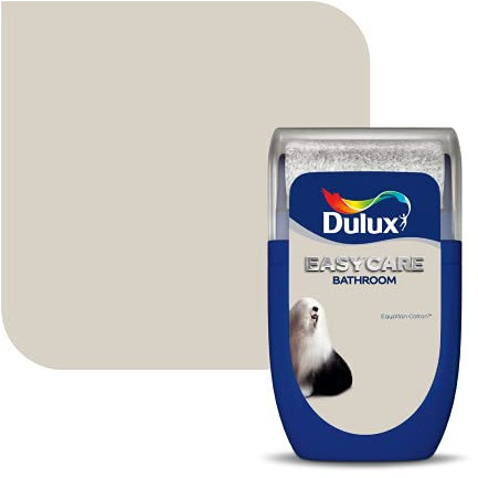 Dulux Easycare Bathroom Tester Paint, Chic Shadow, 30 ml