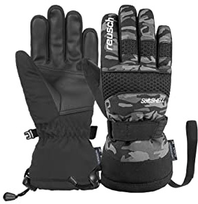 Reusch Connor R-TEX XT Junior guanti invernali caldi, impermeabili, antivento e traspiranti guanti da dita e da sci per la neve, adatti a bambini, adolescenti, ragazze e ragazzi