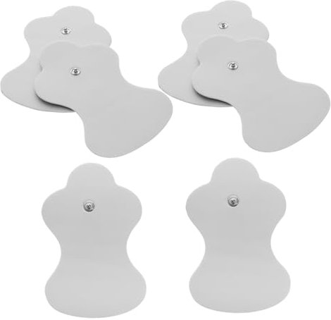 KOMBIUDA 6St -Massagepflaster Massagezubehör wiederverwendbare Elektrodenpads massage zubehör selbstklebende Elektrodenpads elektrische Muskelstimulation Pin-Typ Elektrodenfolie