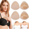 DAKLUNAR 2 Paar Selbstklebende Einsätze BH Pads Damen Push-up BH-Einlagen herausnehmbare Pads, Einsätze Abnehmbare Push Up Pads Brustvergrößerer für Bikini Tops und Sport BH(Dicke 4cm)