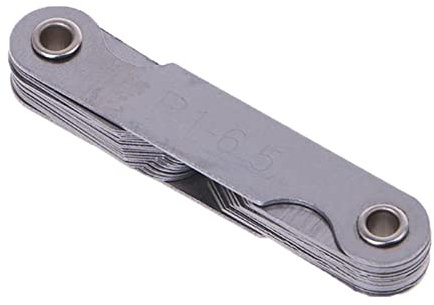 Radius Gauge Set Stainless Steel Radius Fillet Gauge Industrial Measuring Tool Gauge Set R1-6.5/R7-14.5/R15-25/R26-80mm