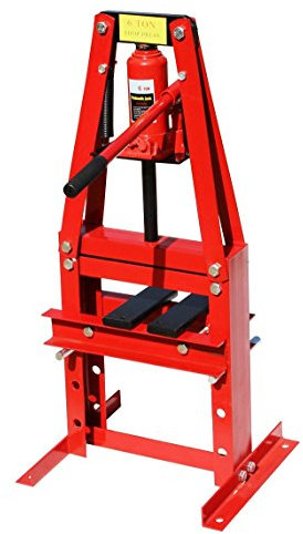 Varan Motors - NESP-06-2 Pressa professionale idraulica 6 T con pistone, Varan Motors NESP-06-02